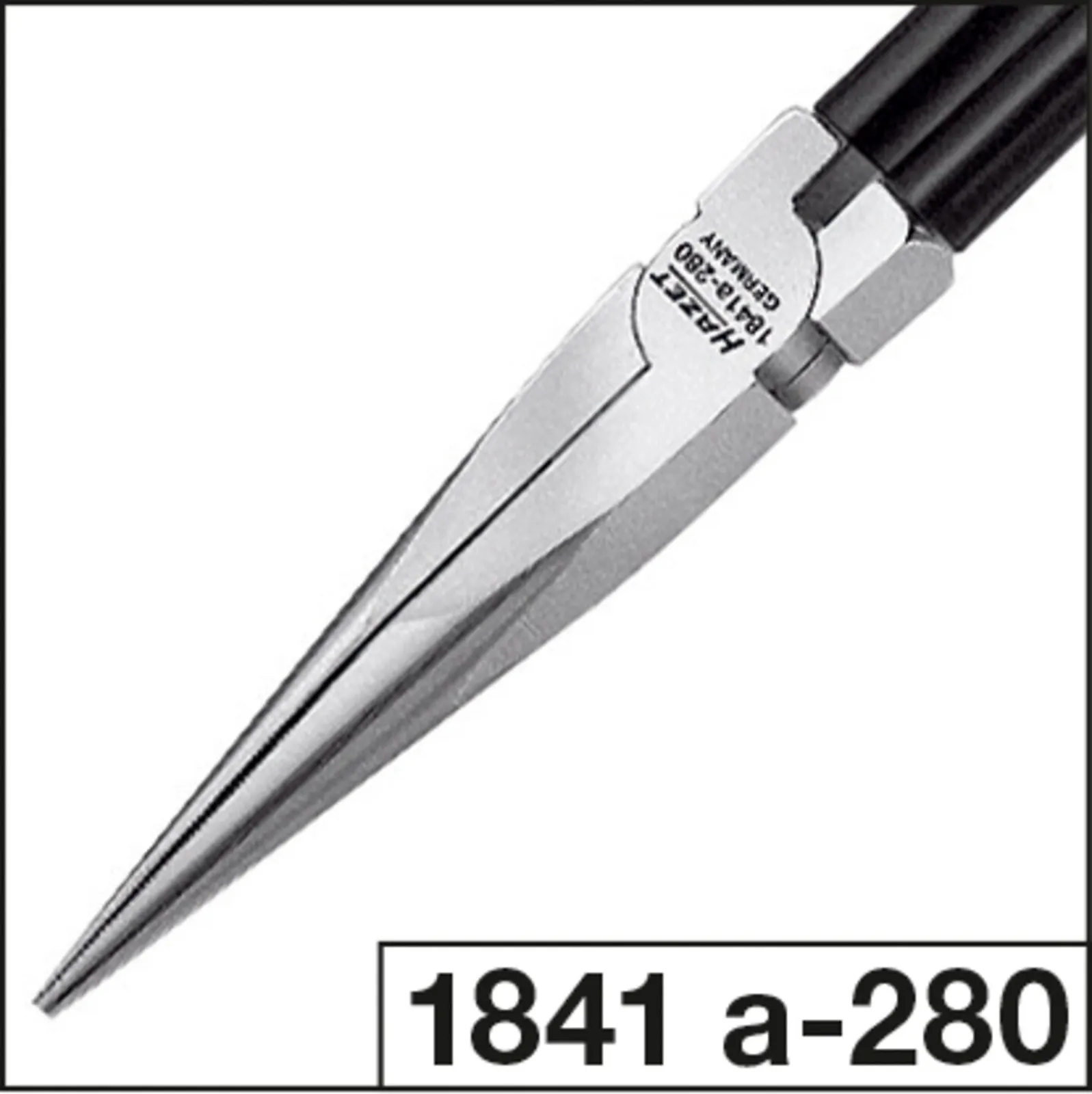 Polguľaté kliešte HAZET 1841A-280