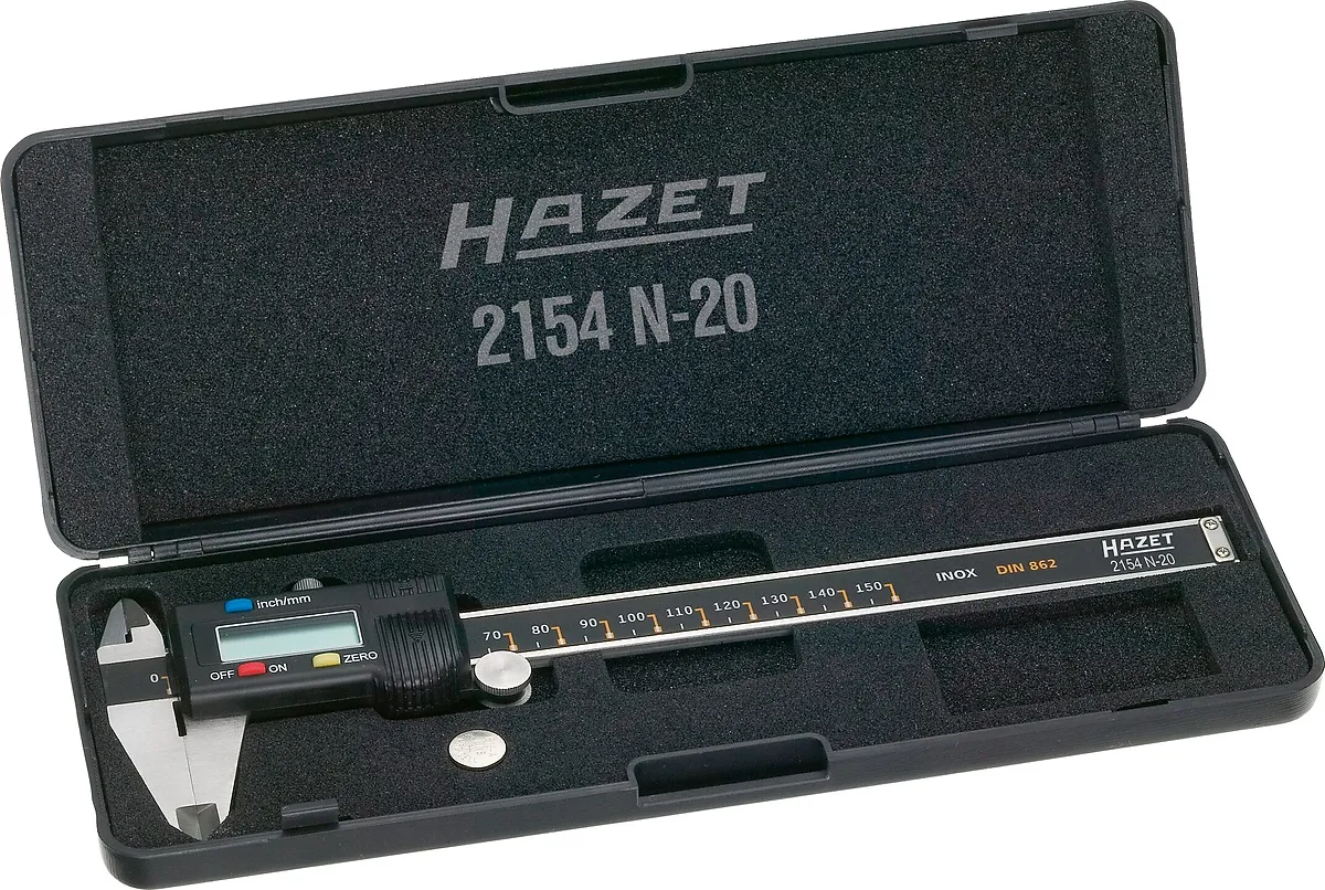 Posuvné meradlo · digitálne HAZET 2154N-20