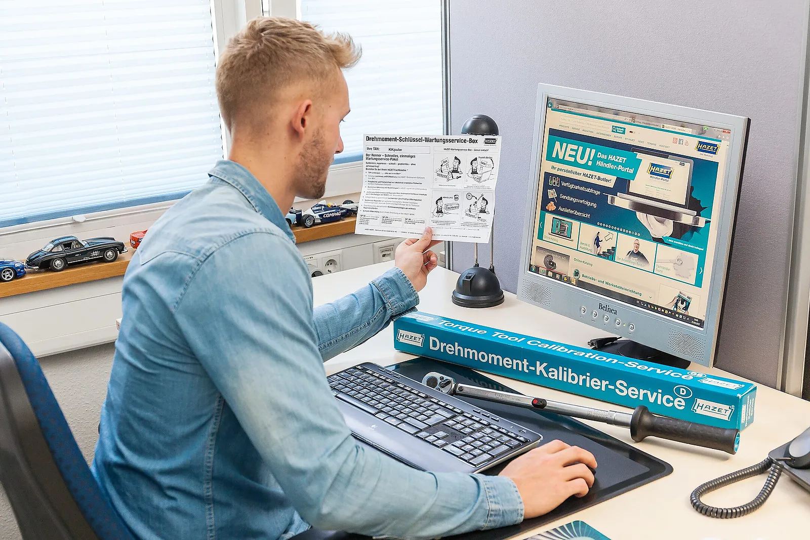 Servisný paket momentovej techniky HAZET SP-30