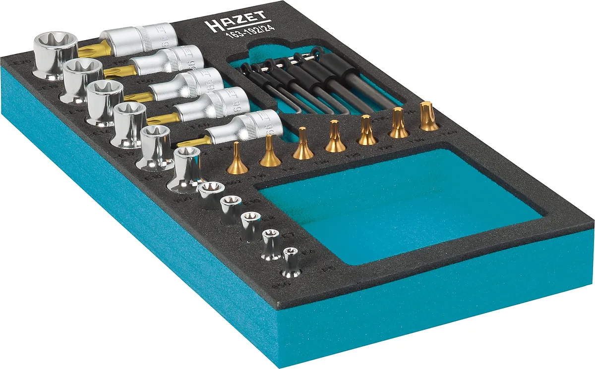 Súprava nástrčných hlavíc · TORX® HAZET 163-192/24