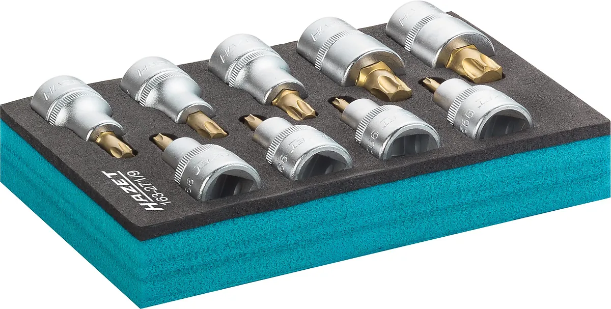 Súprava nástrčných hlavíc · TORX® HAZET 163-271/9