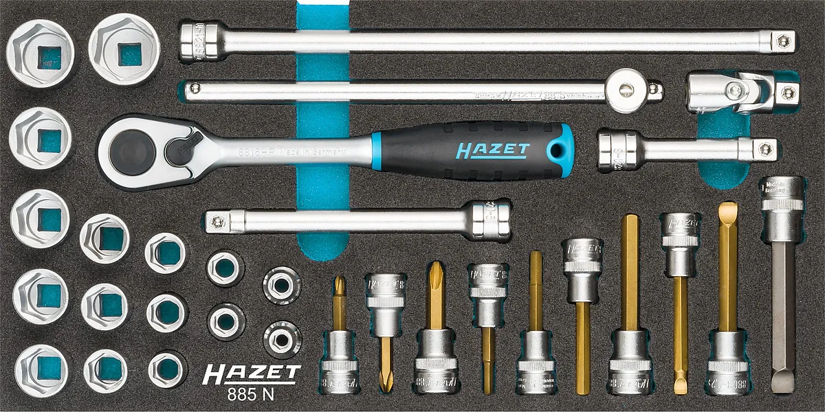 Súprava nástrčných kľúčov HAZET 885N