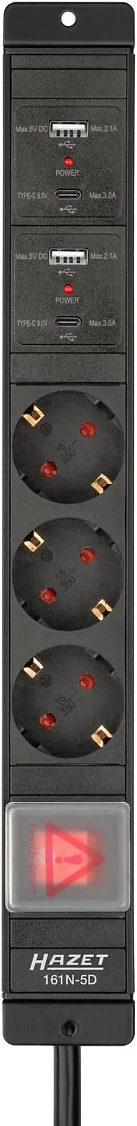 Zásuvková lišta HAZET 161N-5D