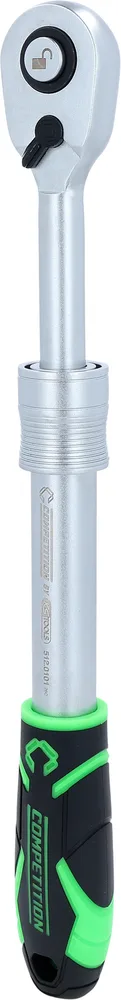 1/2" COMPETITION teleskopická račňa s prepínacou páčkou, 90 zubov KS Tools 512.0101