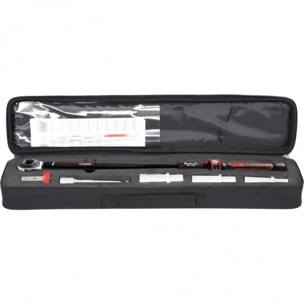 1/2" ERGOTORQUE® precision súprava momentových kľúčov, 40–200 Nm, 5-dielna KS Tools 516.1905