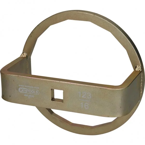 1/2" kľúč na olejový filter pre Fuso, 123 mm / 16 plôch KS Tools 460.4620