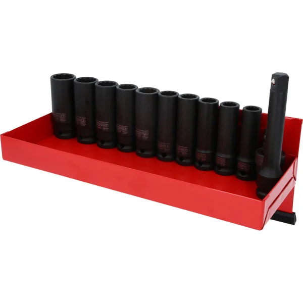 1/2" súprava 12-hranových silových nástrčných hlavíc, dlhé, 13-dielna KS Tools 515.1140