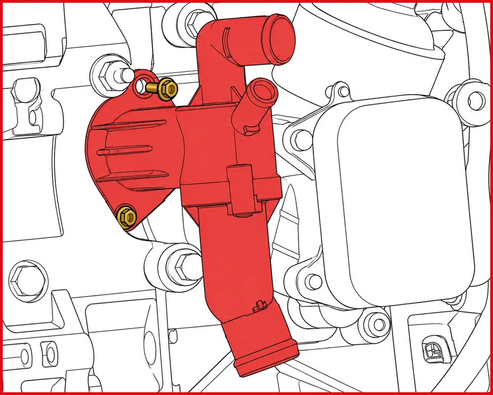1/4" nástrčný kľúč XZN s kĺbom, M8 KS Tools 917.1489