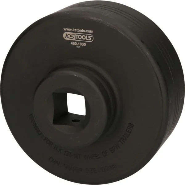1" 6-hranná nástrčná hlavica na kryty nábojov kolies BPW, 120 mm KS Tools 460.1830