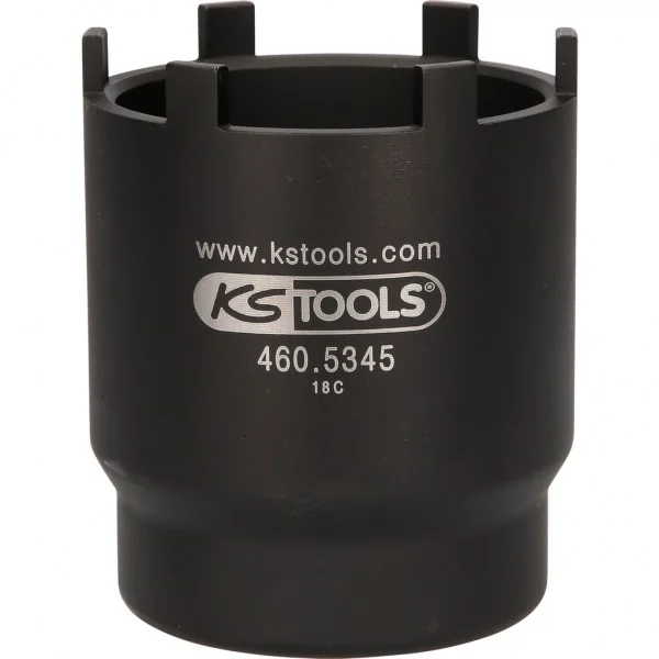 1" kľúč na drážkové matice so 6 čapmi pre Mercedes a MAN, Ø 77/84 mm KS Tools 460.5345
