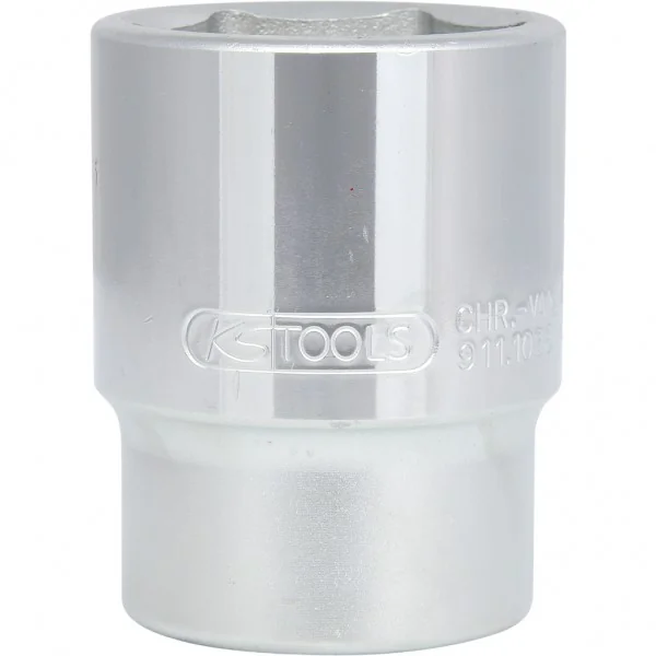 1" šesťhranná nástrčná hlavica, krátka, 95 mm KS Tools 911.1827