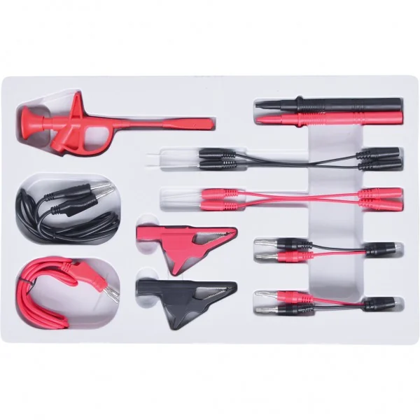 12/24 V súprava diagnostických kontrolných a meracích káblov, 13-dielna KS Tools 150.1675