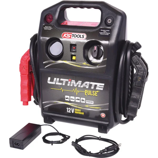 12 V akumulátorový booster - mobilná štartovacia pomôcka 1 800 A KS Tools 550.1840