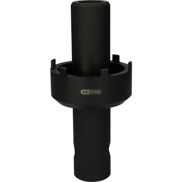 3/4" kľúč na drážkové matice so 6 čapmi s vodiacou rúrou pre nápravy prívesov Mercedes, vnútorný čap Ø 82 mm KS Tools 460.3790