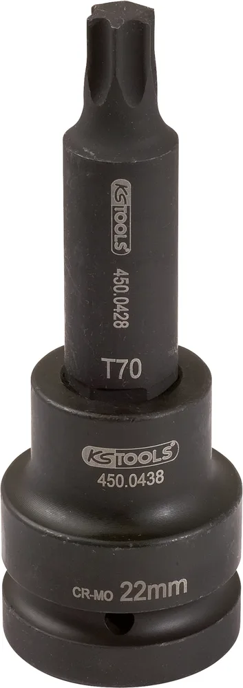 3/4" silový bit nástrčný Torx, dlhý, T100 KS Tools 450.0445
