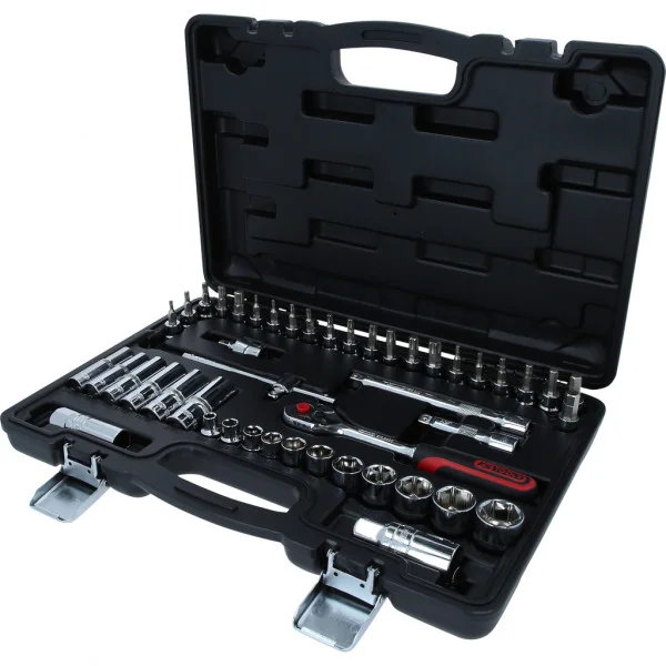 3/8" CHROMEplus súprava nástrčných kľúčov, 46-dielna KS Tools 918.0846