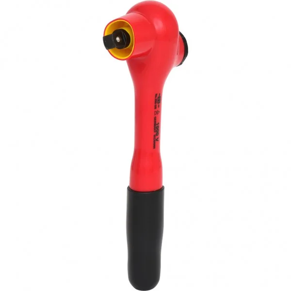 3/8" račňa s prepínacou páčkou s ochrannou izoláciou, 32 zubov KS Tools 117.3801