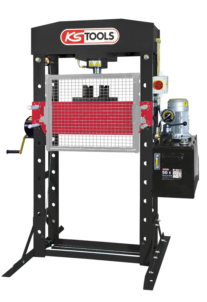 50-tonový motorizovaný hydraulický lis pre dielne KS Tools 160.0116