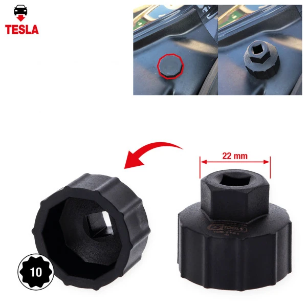 KS Tools 3/8" špeciálne náradie na demontáž zadného svetla pre Tesla Model 3 150.8101