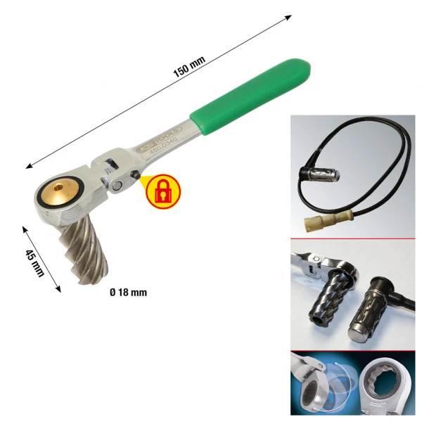KS Tools ABS výstružník nákl. vozidlo ?18x45 mm 450.0340