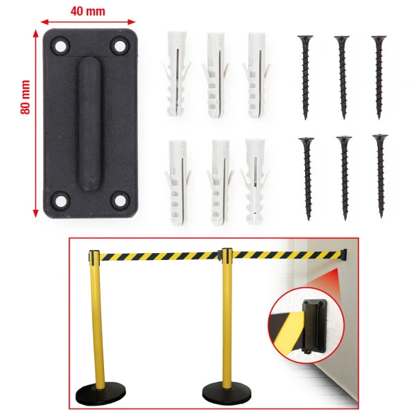 KS Tools Nástenný držiak na bezpečnostný pás 117.1556