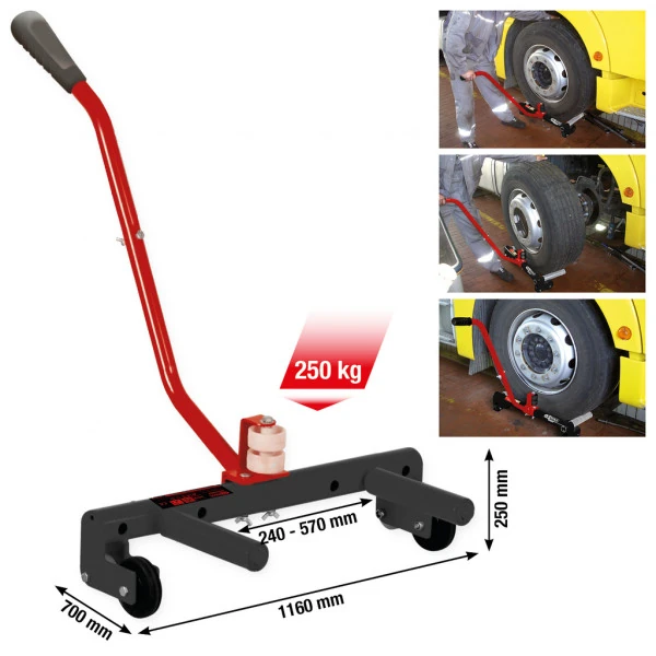 KS Tools performance Zdvihák na XXL pneumatiky, 250kg 160.0255