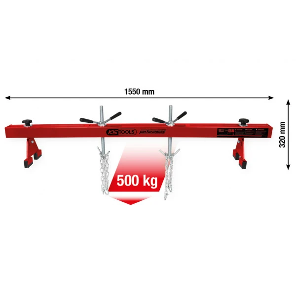 KS Tools performance mostík na motor, 500 kg 160.0265