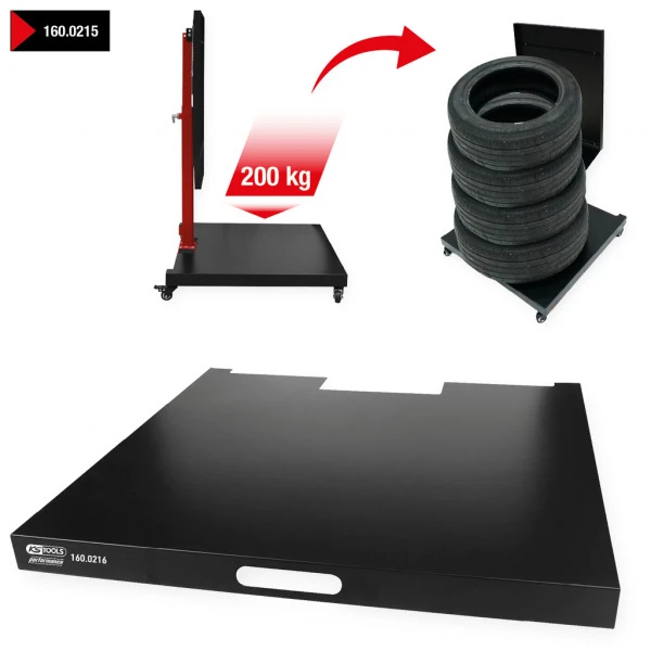 KS Tools performance podlahová doska pre 160.0215 160.0216