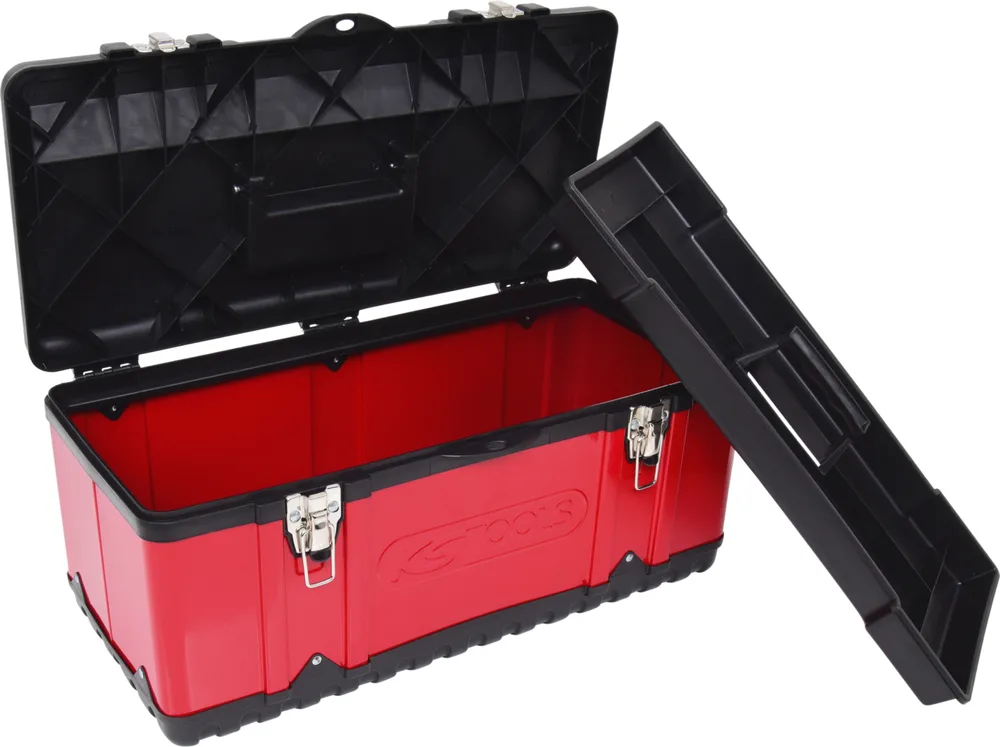Box na náradie z plastu a oceľového plechu, 582 x 298 x 255 mm KS Tools 850.0345