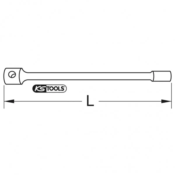 BRONZEplus 6-hranná nástrčná hlavica 13 mm KS Tools 963.8280
