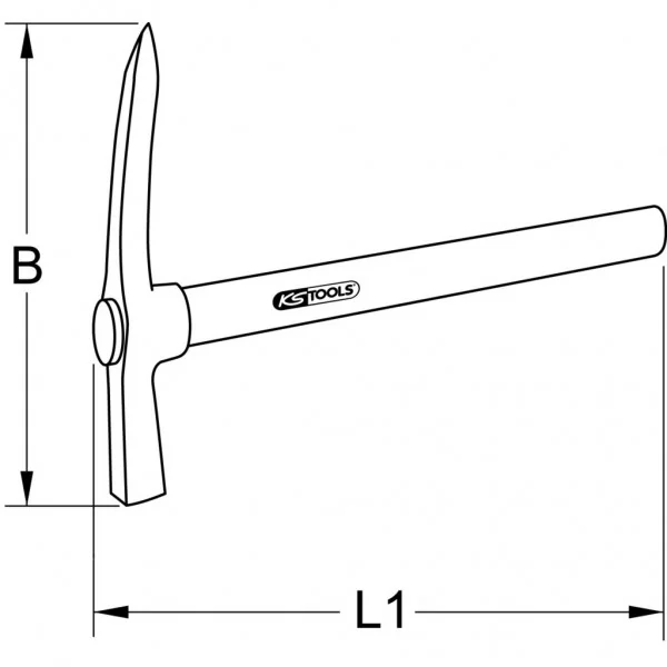 BRONZEplus čakan 400 mm KS Tools 963.9612