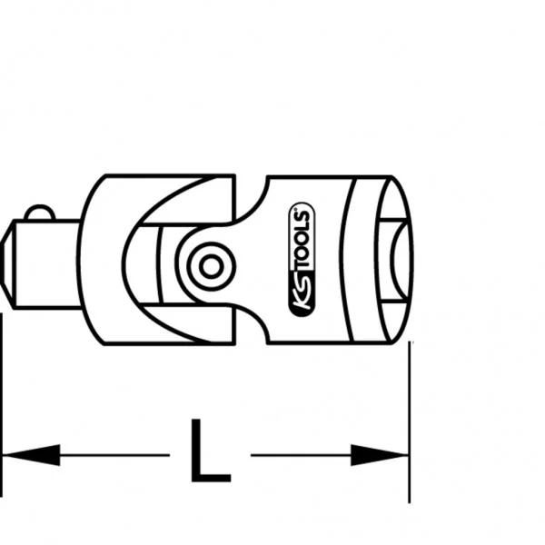 BRONZEplus kardanový kĺb 1" KS Tools 963.1052