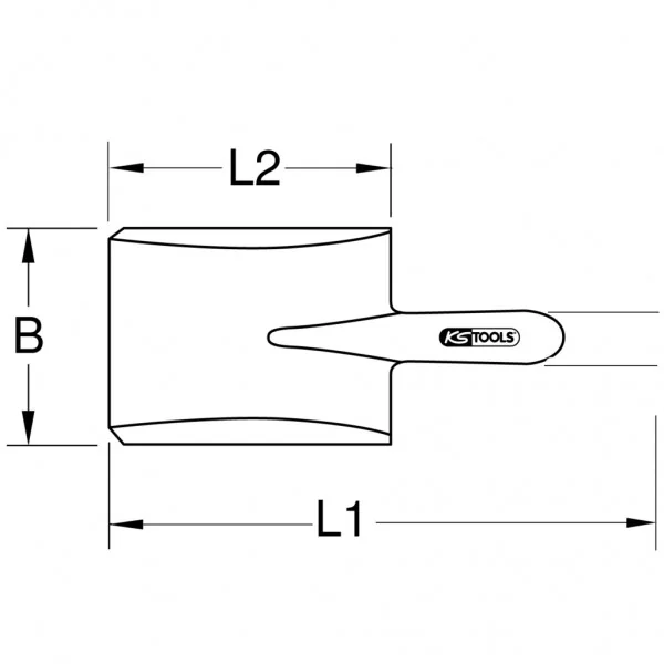 BRONZEplus lopata s okrajmi KS Tools 963.9638