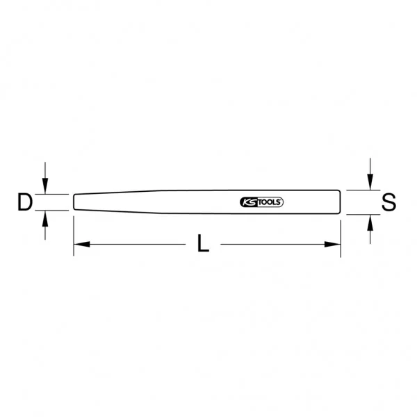 BRONZEplus montážny tŕň, 14 mm KS Tools 963.2587