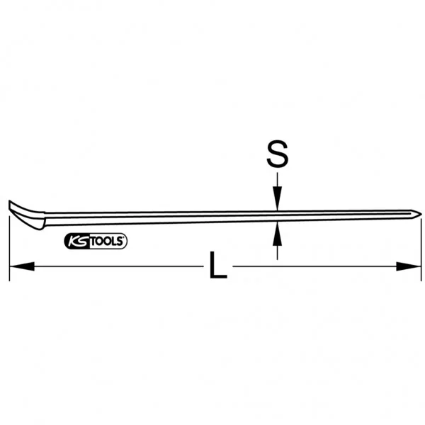 BRONZEplus páka 750 mm KS Tools 963.9722