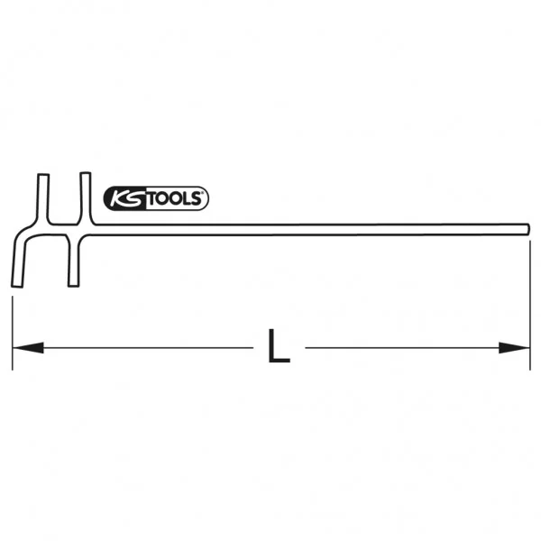 BRONZEplus pazúr posúvača 30–40 mm KS Tools 963.8228