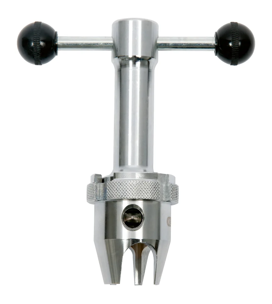 Chrómovaný výčapný kľúč s adaptérom KS Tools 116.2005