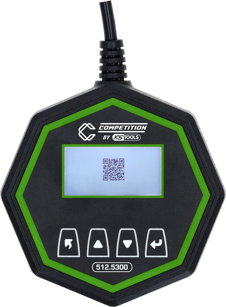 COMPETITION 12V Mini tester batérií a tester nabíjacích systémov s QR kódom KS Tools 512.5300