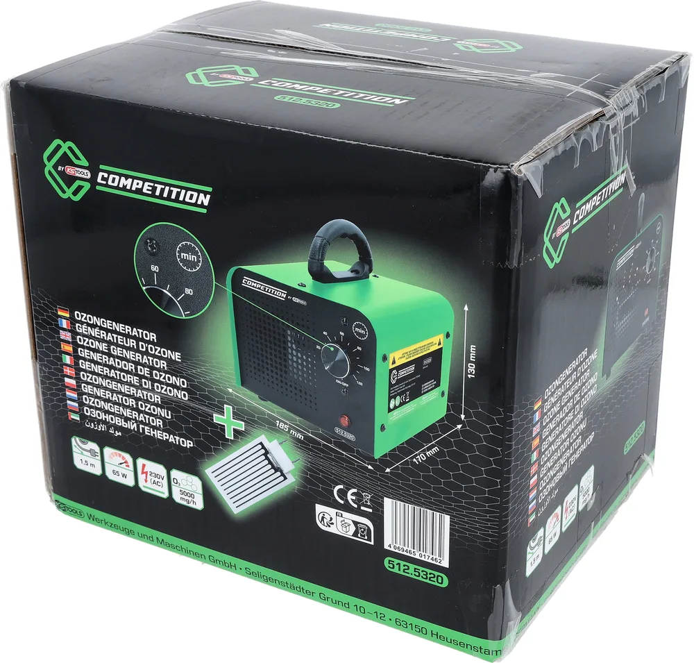 COMPETITION Generátor ozónu KS Tools 512.5320