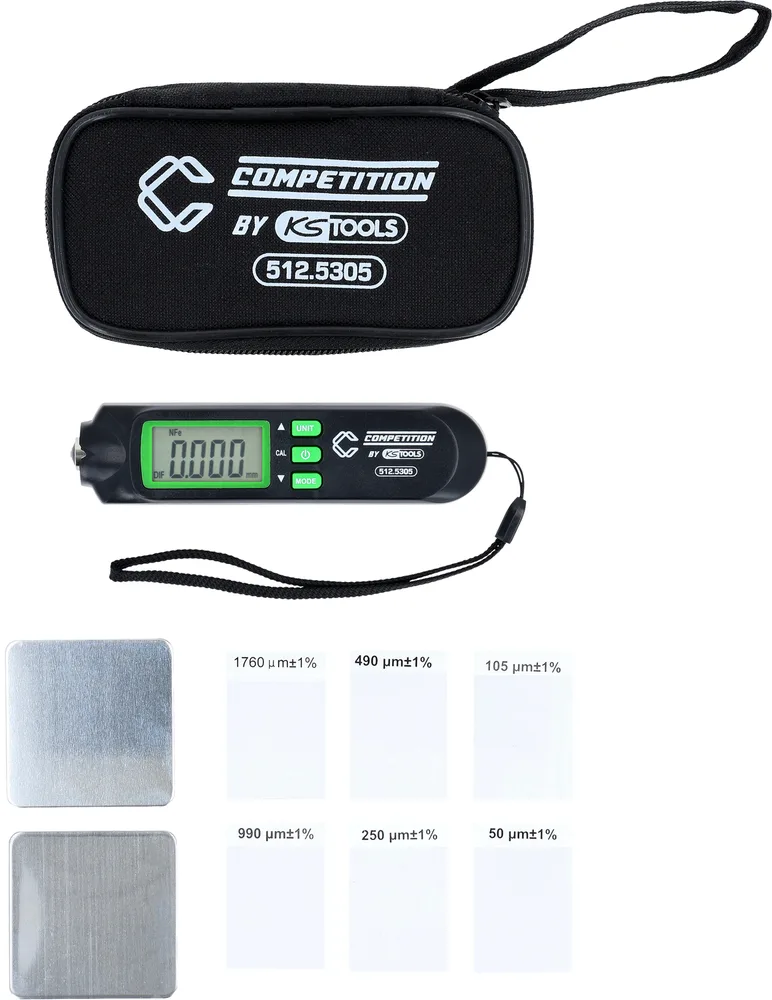 COMPETITION Merač hrúbky vrstiev laku KS Tools 512.5305
