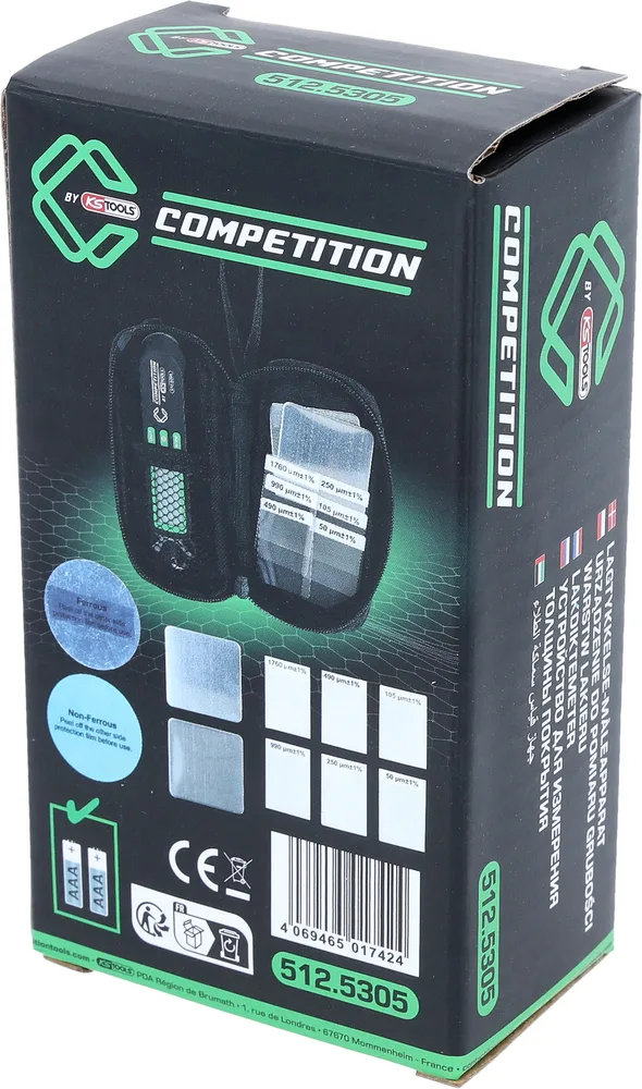 COMPETITION Merač hrúbky vrstiev laku KS Tools 512.5305