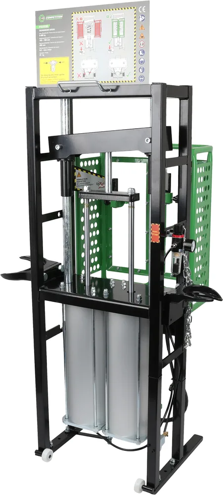 COMPETITION pneumatický stojanový sťahovák pružín s dvojitým valcom KS Tools 512.5150