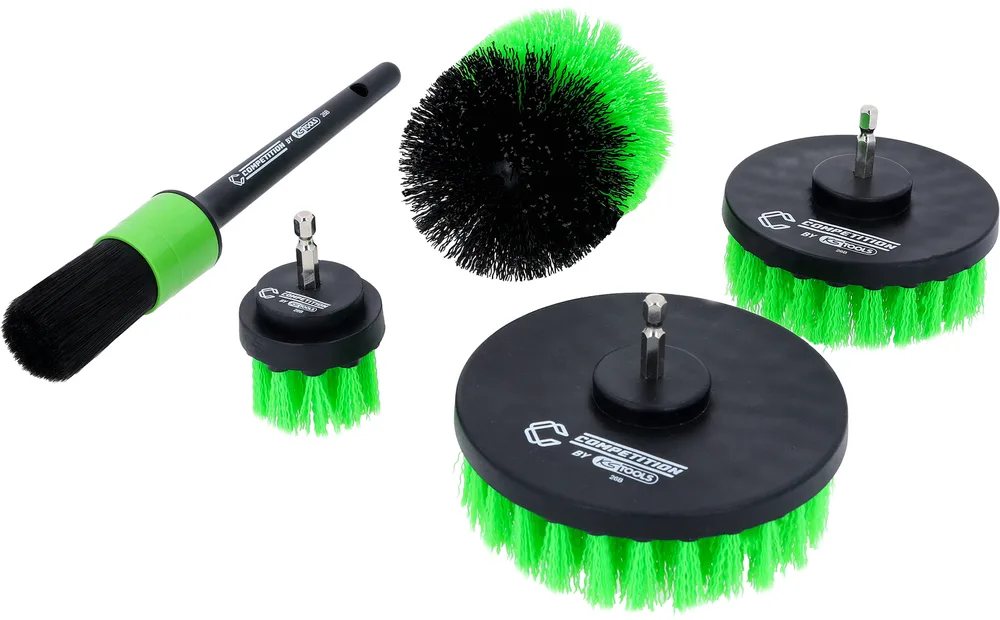 COMPETITION súprava nástavcov na kefu pre vŕtačky, 5-dielna KS Tools 512.5160