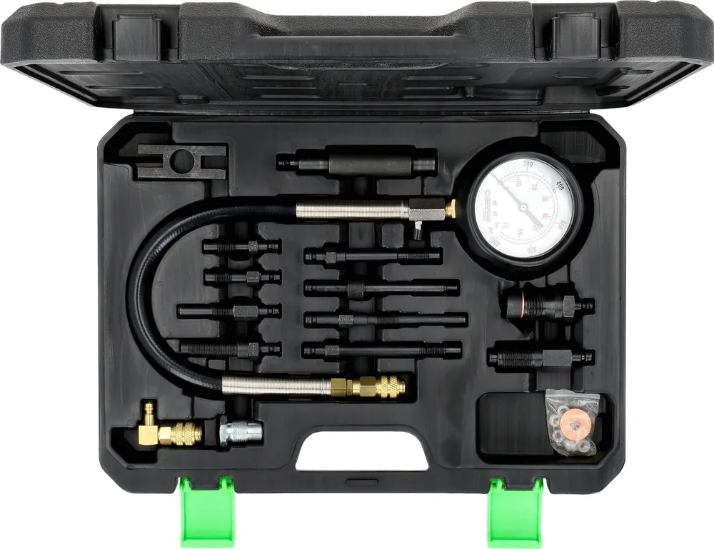 COMPETITION súprava testerov kompresie pre dieselové motory, 15-dielna KS Tools 512.5230