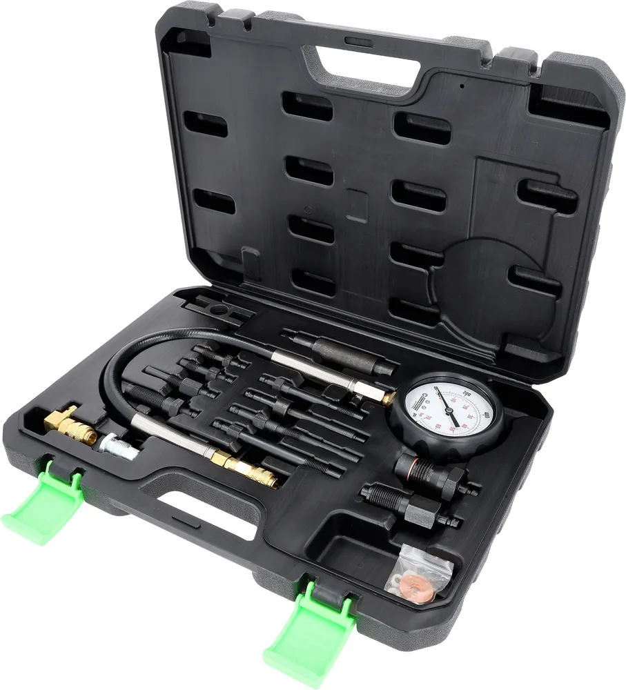 COMPETITION súprava testerov kompresie pre dieselové motory, 15-dielna KS Tools 512.5230