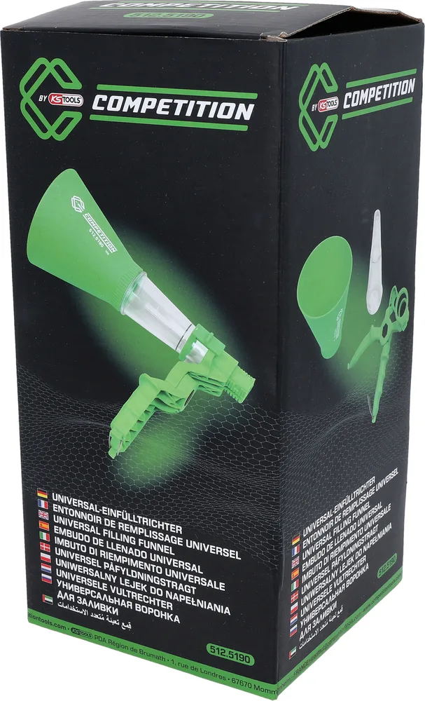 COMPETITION Univerzálny plniaci lievik KS Tools 512.5190