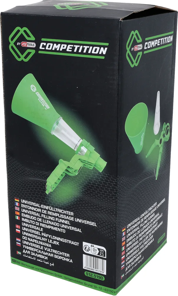 COMPETITION Univerzálny plniaci lievik KS Tools 512.5190