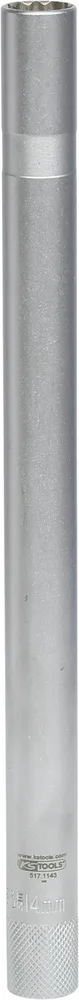 Dlhá nástrčná hlavica 3/8" na zapaľovacie sviečky, 14 mm KS Tools 517.1143