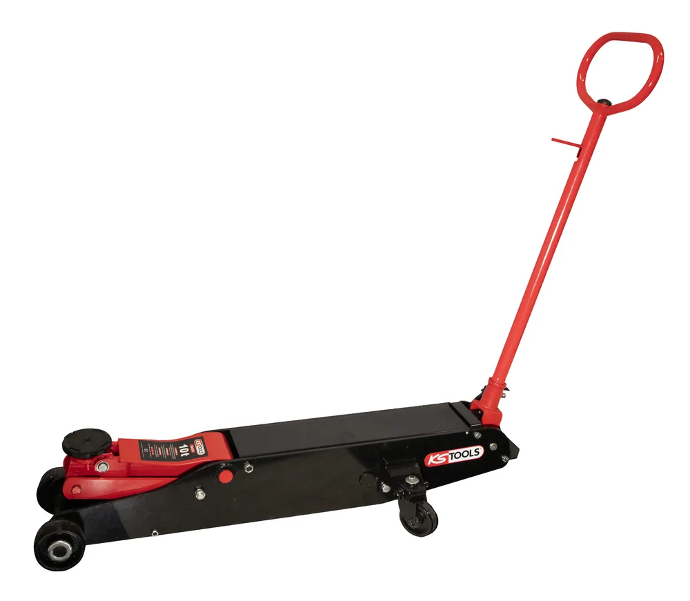 Dlhý oceľový zdvihák PL – 10 t KS Tools 160.0723