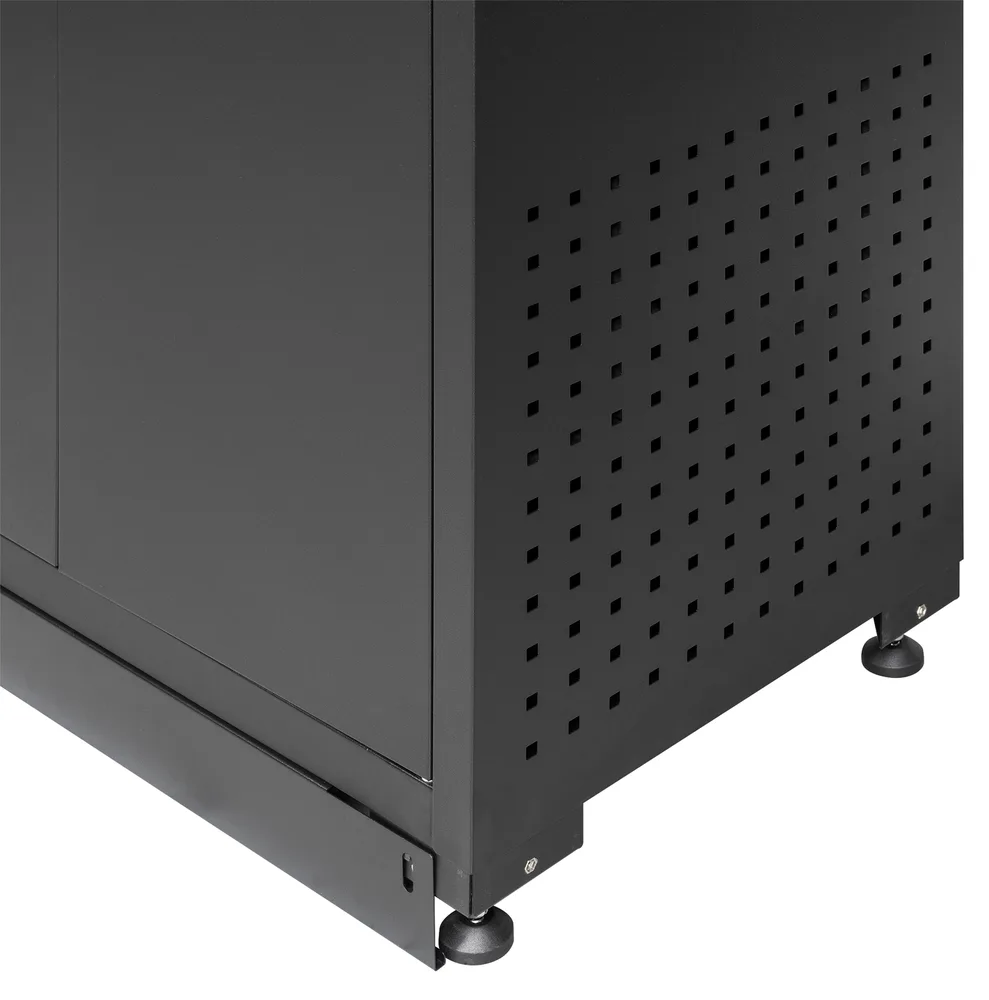 Dvojitá skriňa so zásuvkami a perforovanou spodnou časťou, š. 903 x h. 518 x v. 1950 mm KS Tools 810.8057